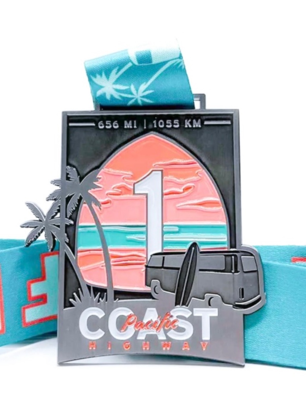 Pacific Coast virtual challenge medal